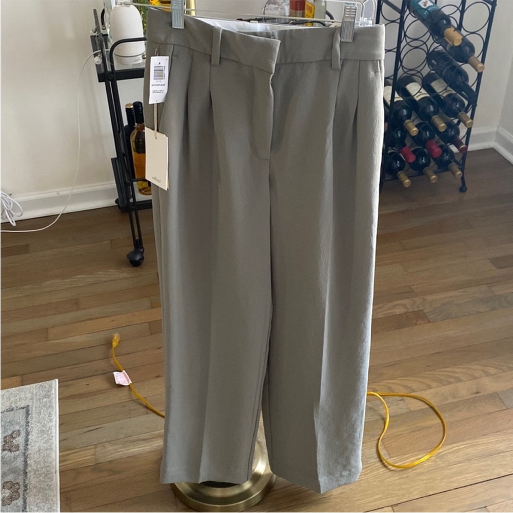 Aritzia Wilfred Effortless Pants 0 Short in Basalt Grey - Picture 4 of 4